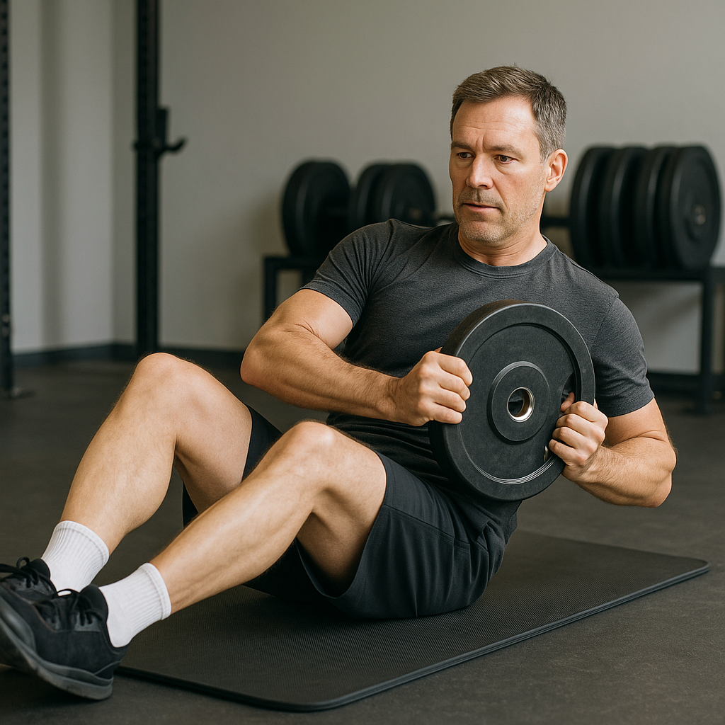 Entdecke die Kraft von core training mit gewichten für mehr Stabilität und Stärke