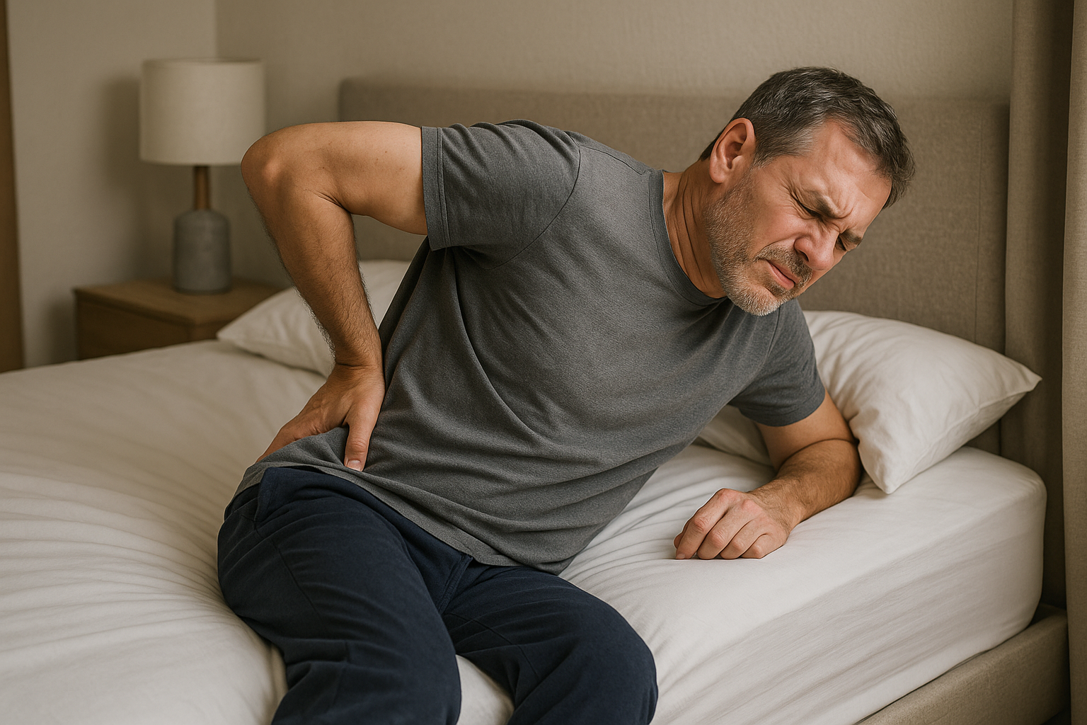 Rückenschmerzen vermeiden: Tipps gegen die Last des langen Liegens