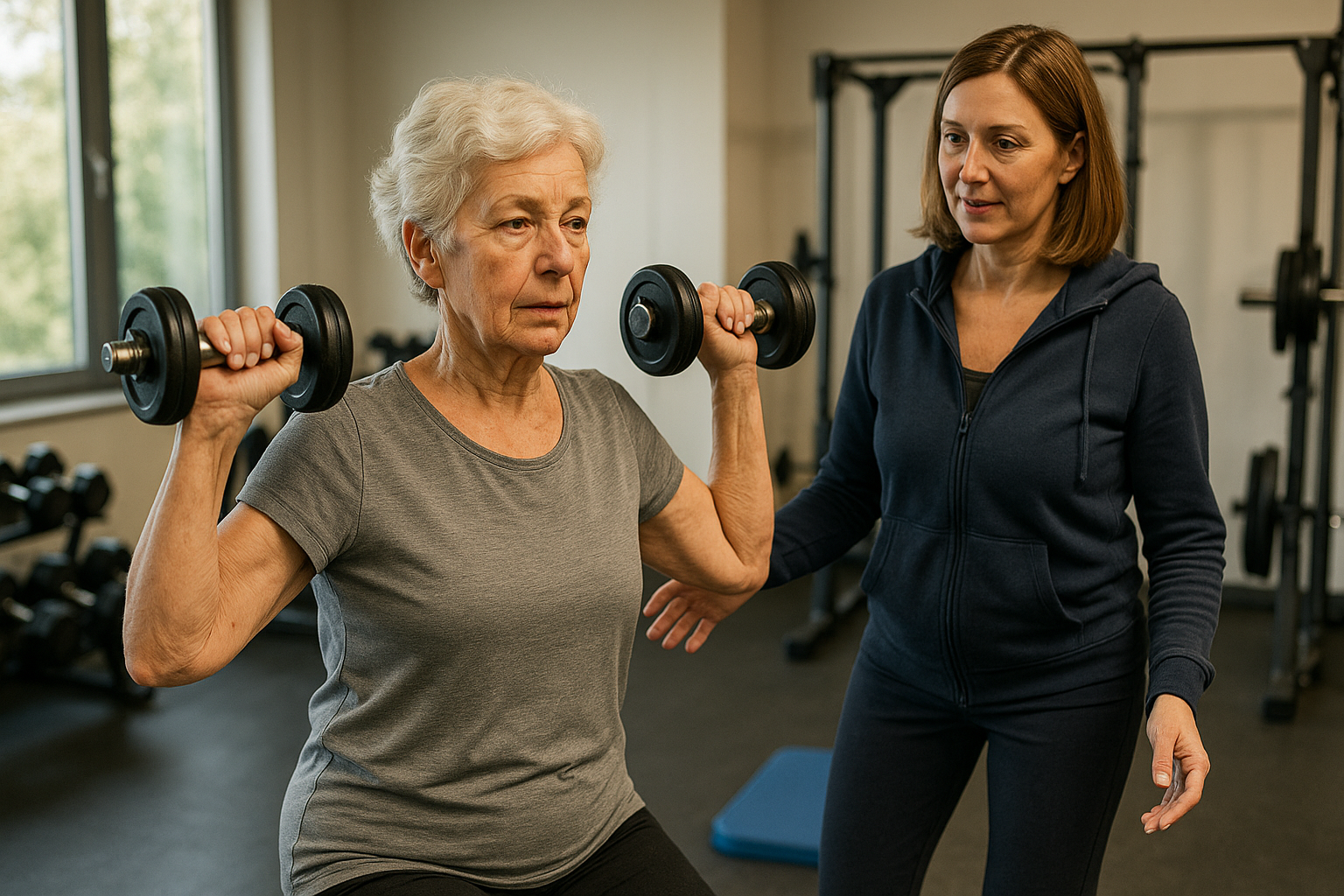 Krafttraining bei osteoporose: sicher und effektiv stärken