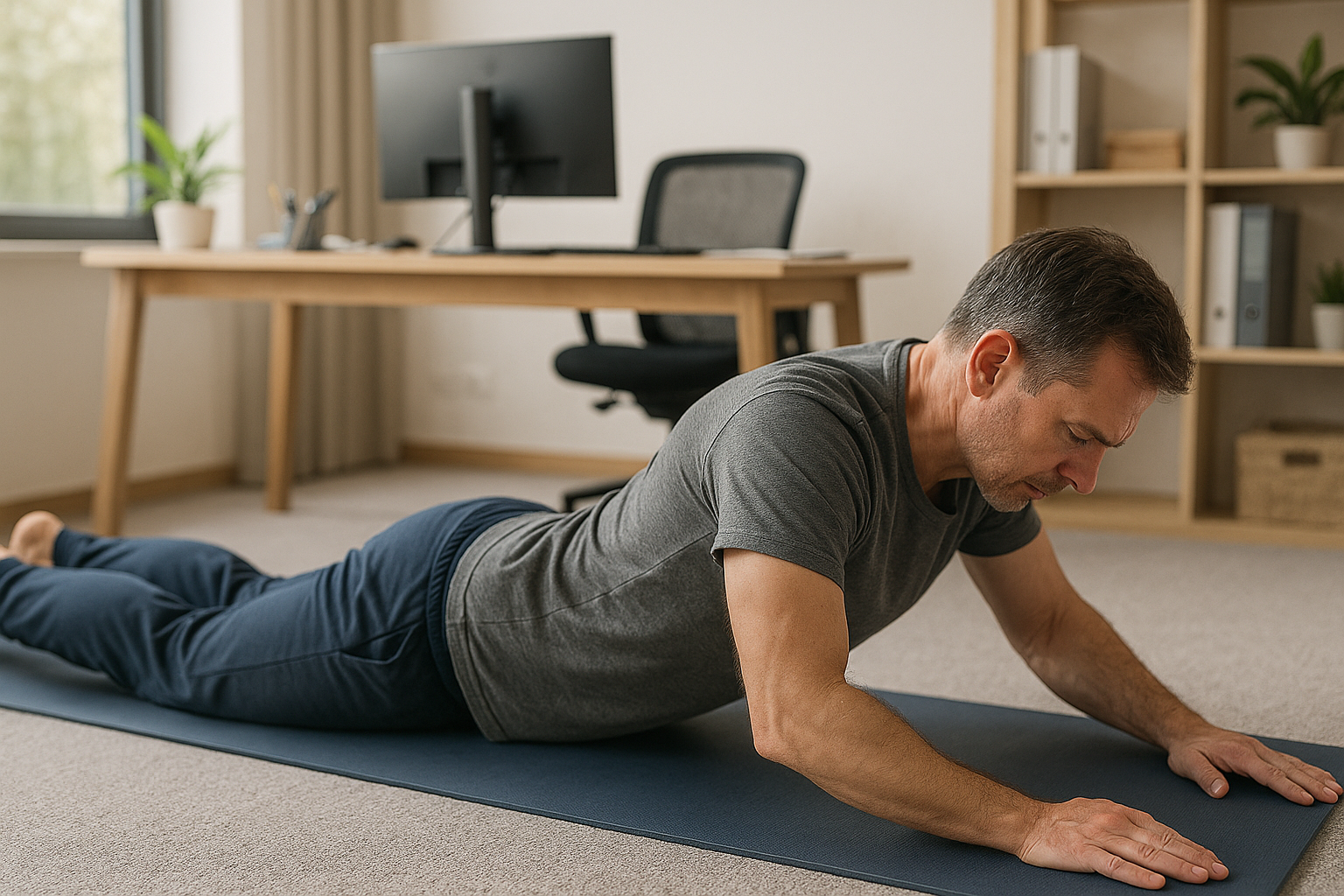 Übungsleser entdecken gute Rückenübungen für einen schmerzfreien Alltag