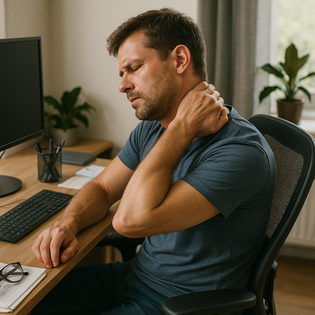 Entspannung pur: So löst du Nacken- und Schulterschmerzen mit Massage und Ergonomie