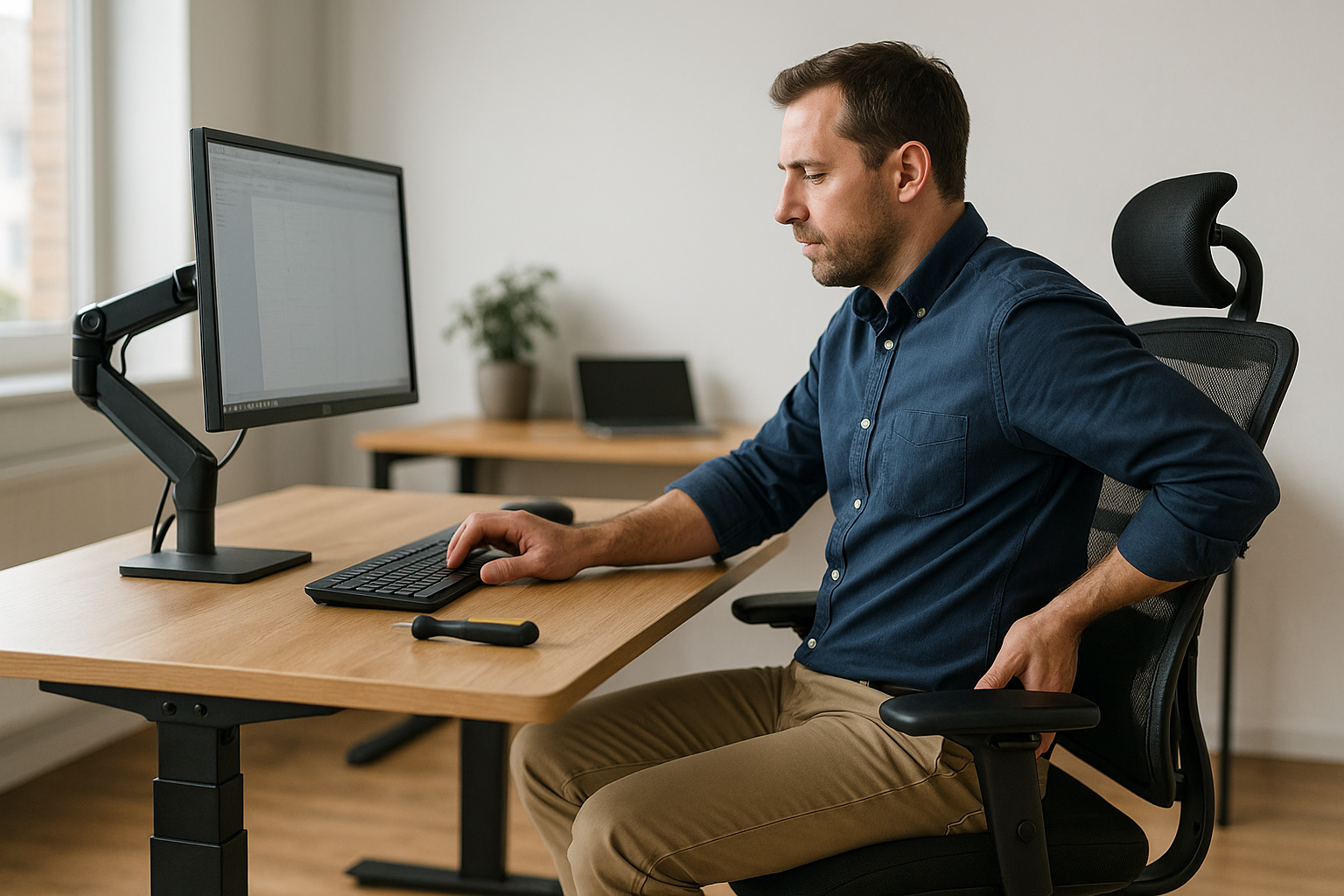 Ergonomische prinzipien für ein gesünderes Arbeitsumfeld entdecken