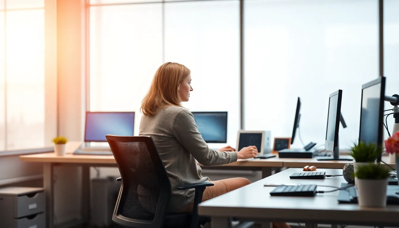 Übungsleser aufgepasst: dehnübungen am arbeitsplatz für mehr Wohlbefinden im Büro