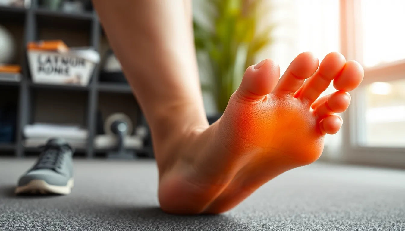 Übungsleser: effektive Übungen für einen gesenkten Vorfuß, die wirklich helfen