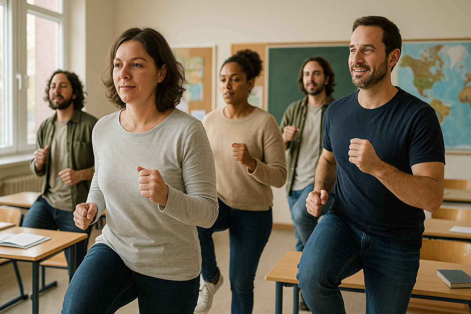 Bewegung im Klassenzimmer: Mehr als nur Sport im unterricht