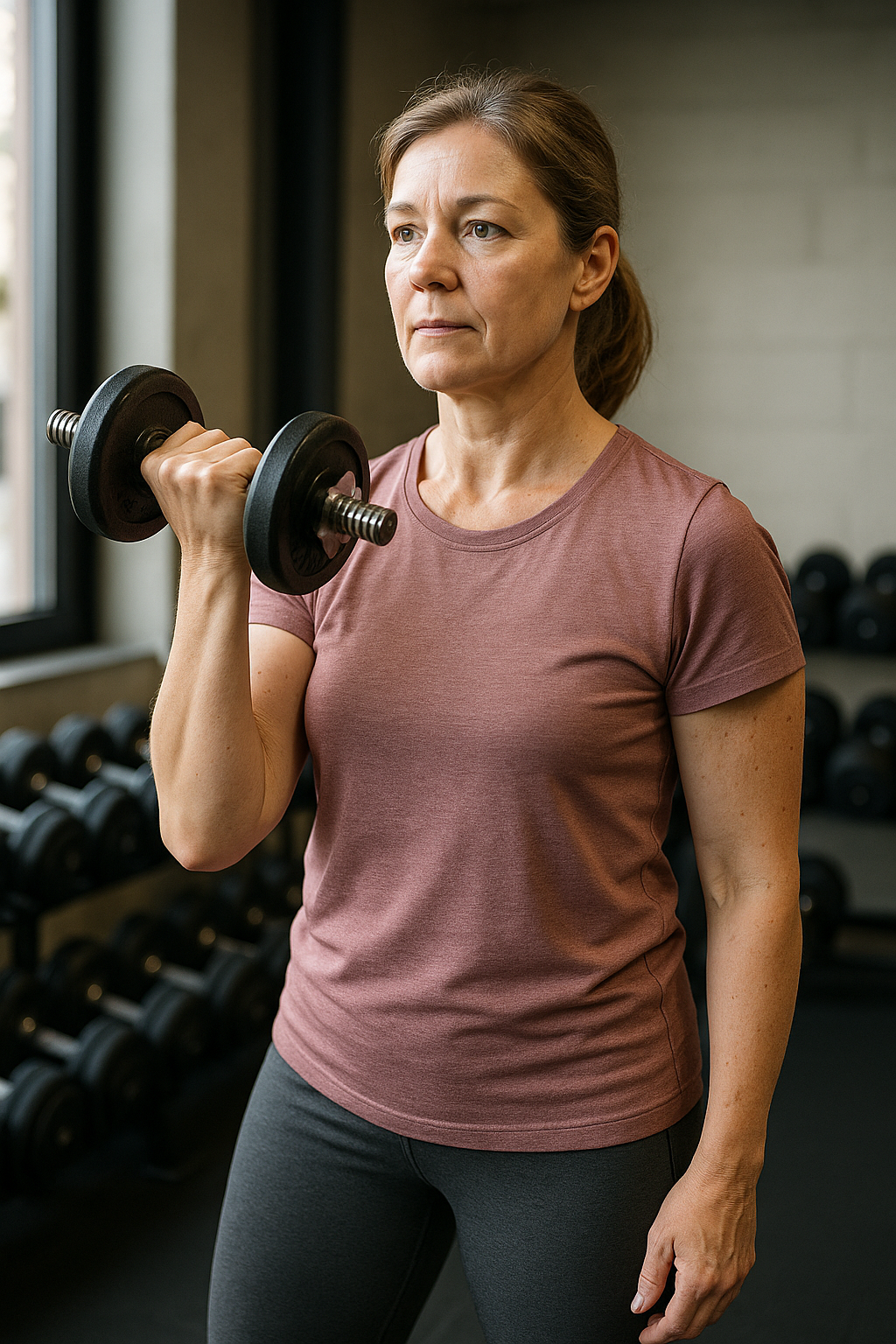 Krafttraining für frauen: stärke und selbstbewusstsein aufbauen