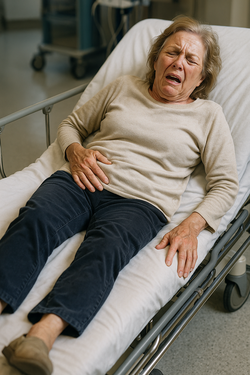 Symptome einer gebrochenen Hüfte erkennen und handeln