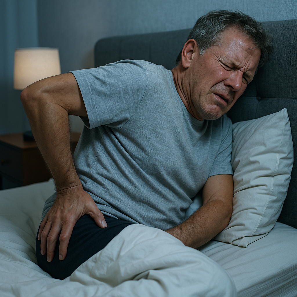 Aufwachen mit Schmerzen? So lindern Sie nächtliche Gesäßschmerzen