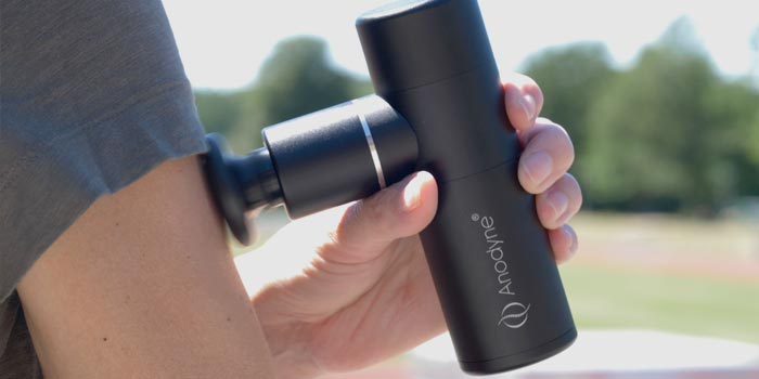 Anodyne massage gun kniestütze und ellbogenstütze