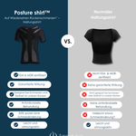 Maglietta Posture™ da donna - Borgogna