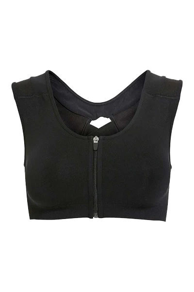 Reggiseno posturale interattivo AlignMe - ZIP - Nero