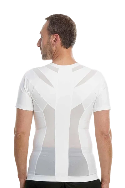 Maglietta Posture™ da uomo - Bianca