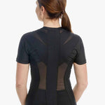schwarz Haltungsshirt für Damen von anodyne