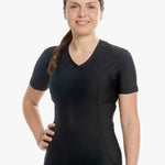 technologie posture shirt für damen schwarz pullover