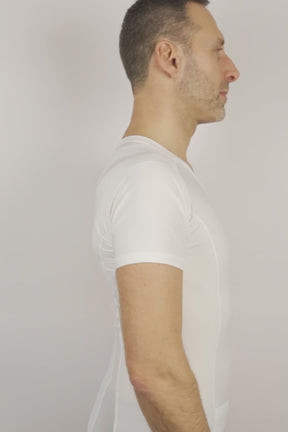 Men's Posture Shirt™ Zipper - Schwarz